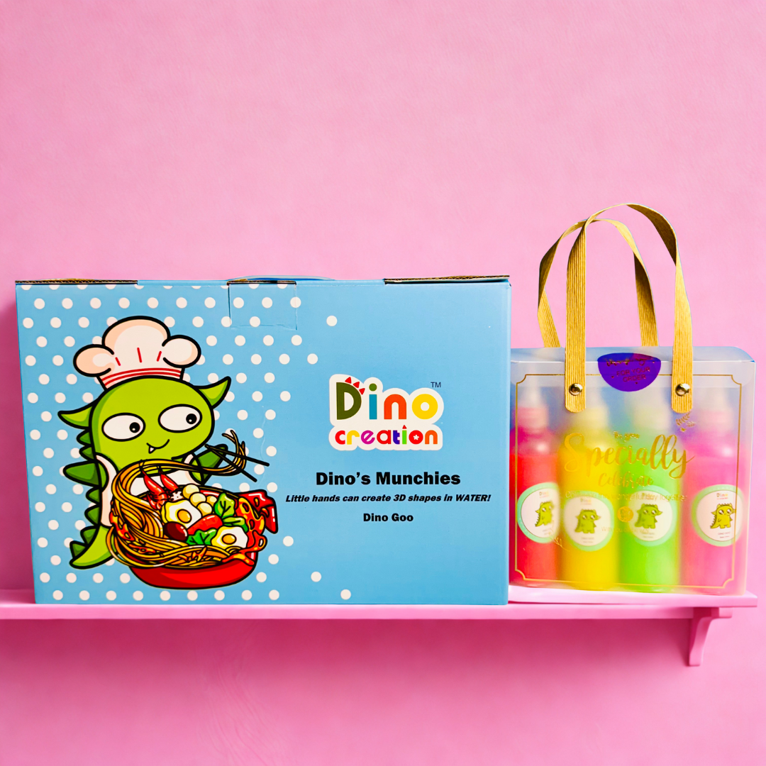 Dino's Munchies + 12 Dino Goo Refill Bundle