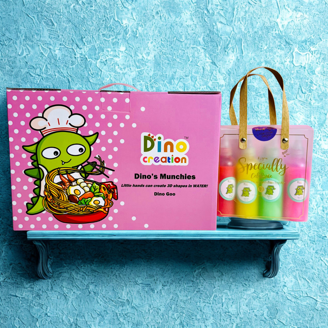 Dino's Munchies + 12 Dino Goo Refill Bundle