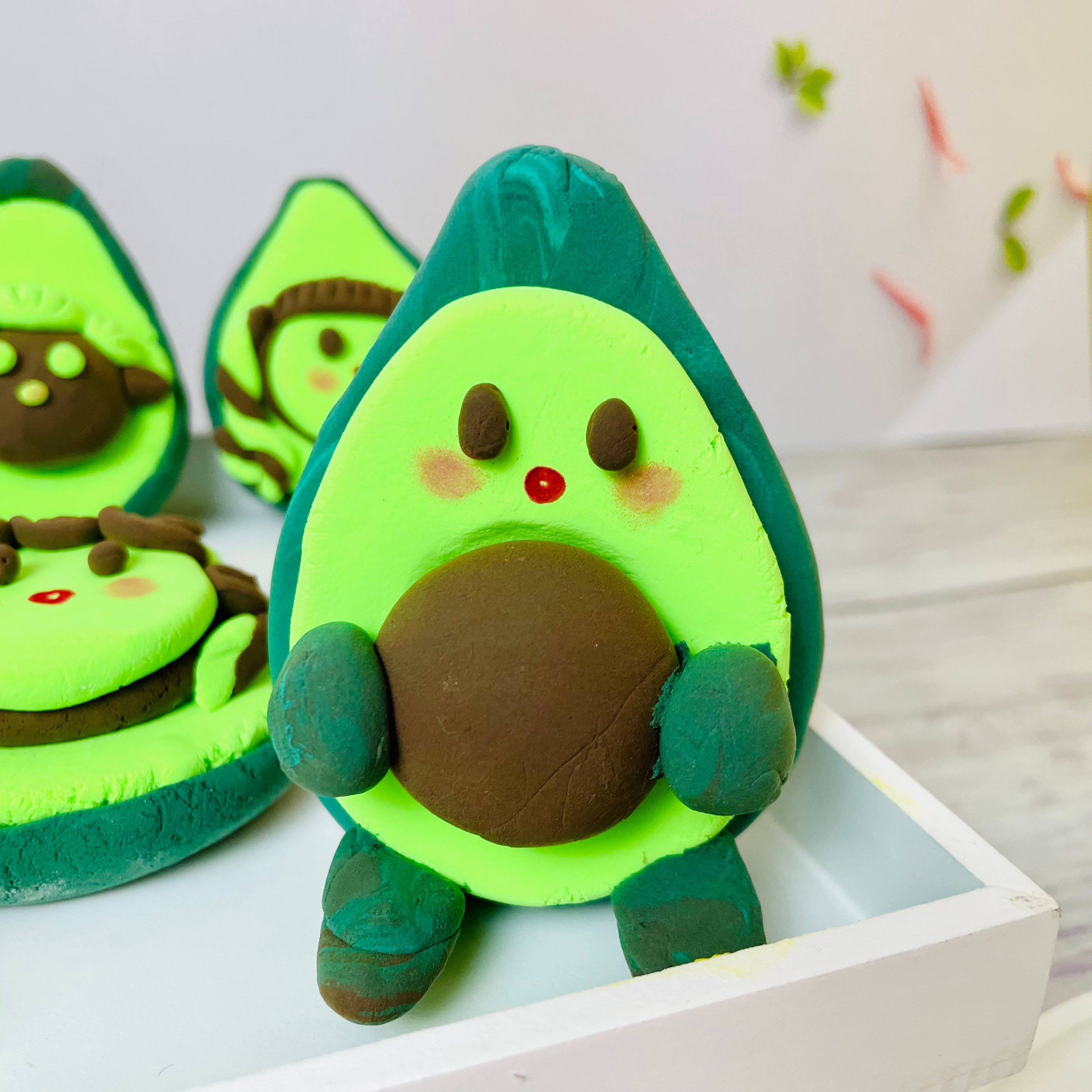 DINO CLAY - Dino’s Lunch Box Avocado