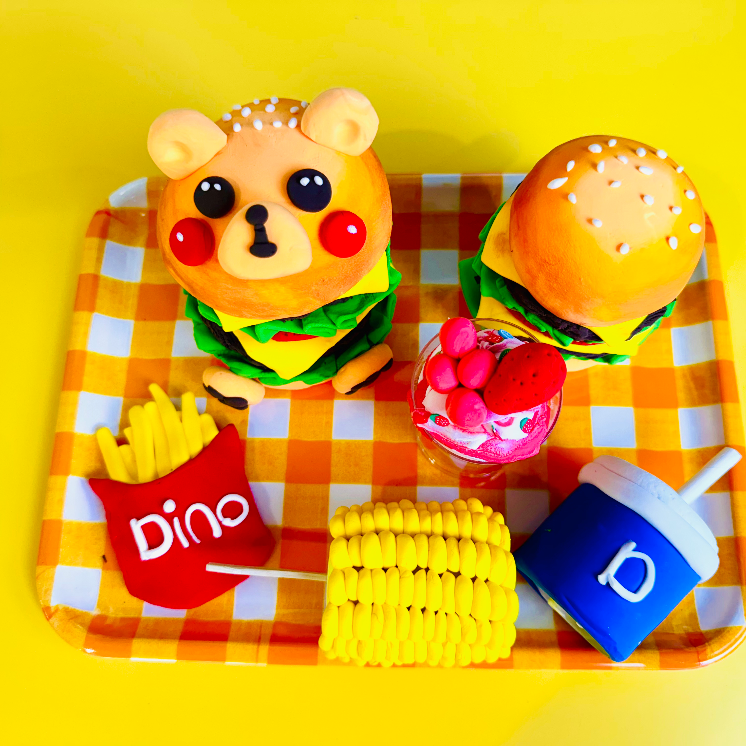 DINO CLAY - Dino’s Burger Meal