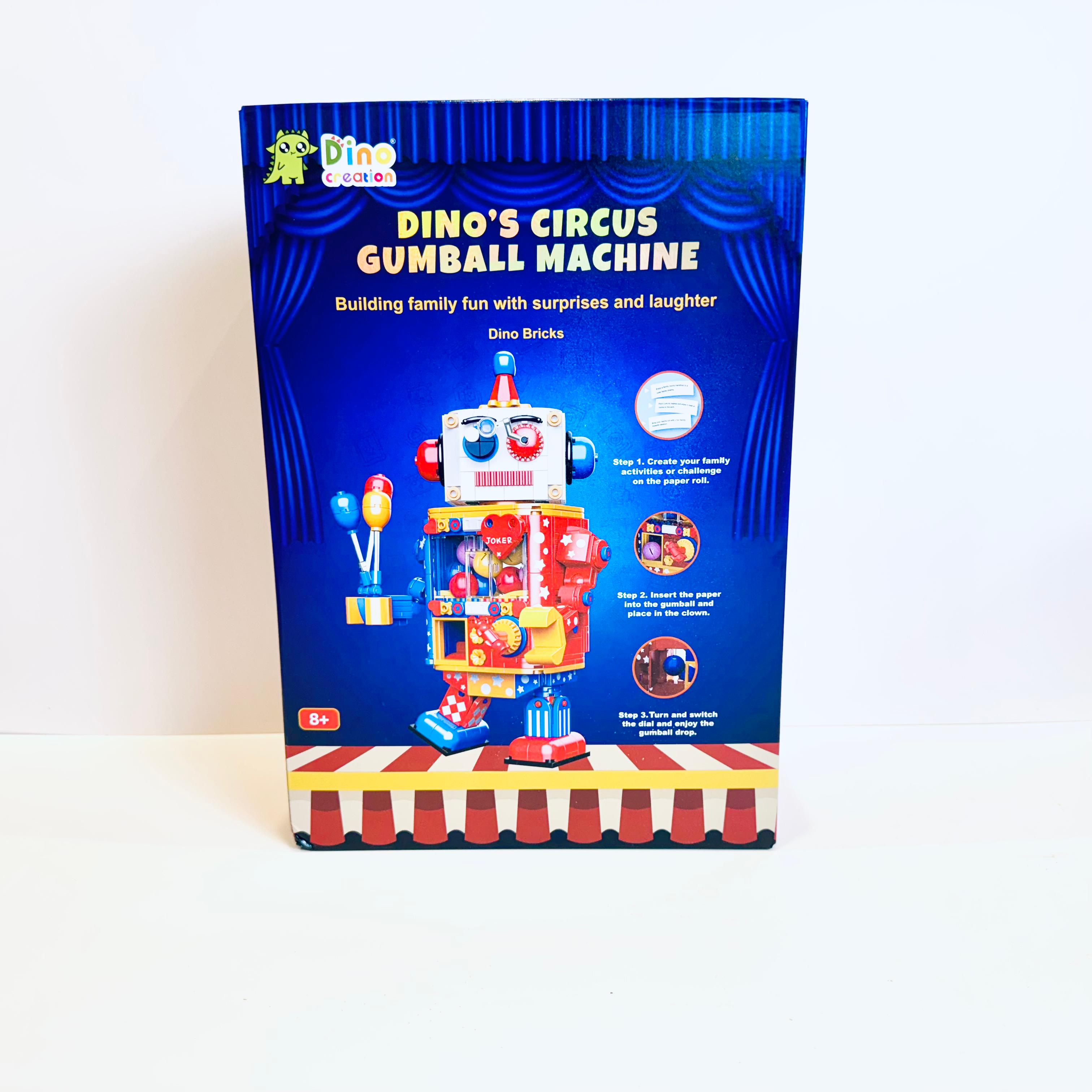 Dino's Circus Gumball Machine