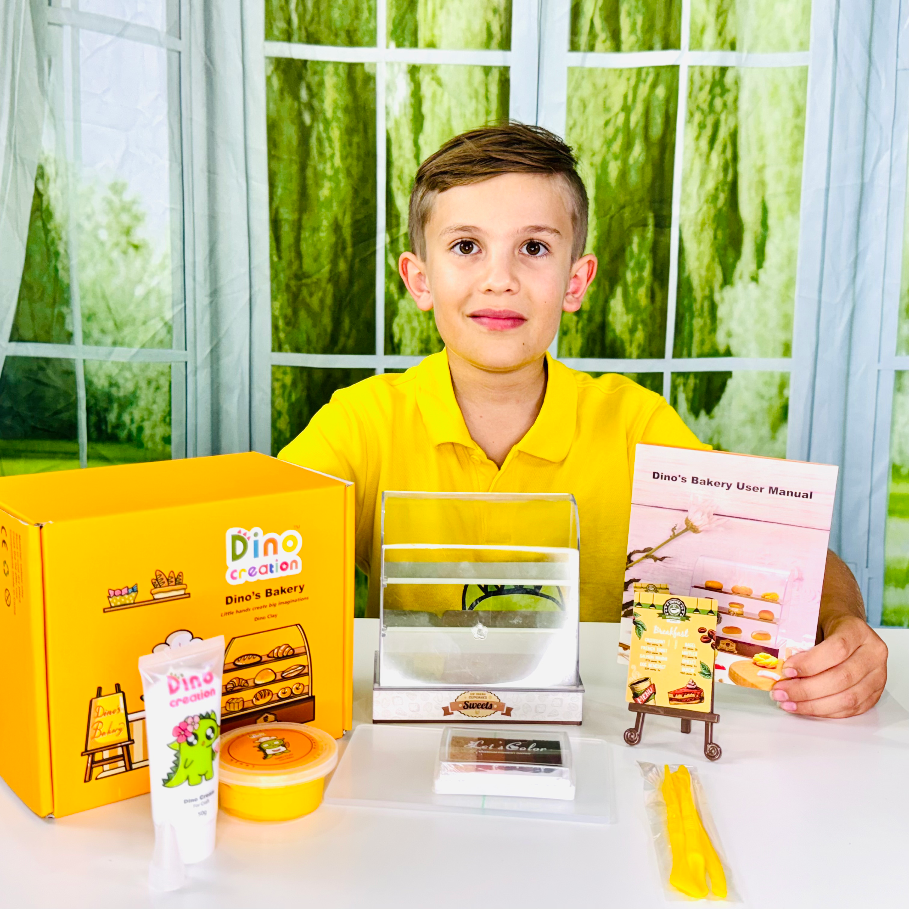 Party Bundle Starter Bakery Theme -Dino’s Bakery for 5 kids