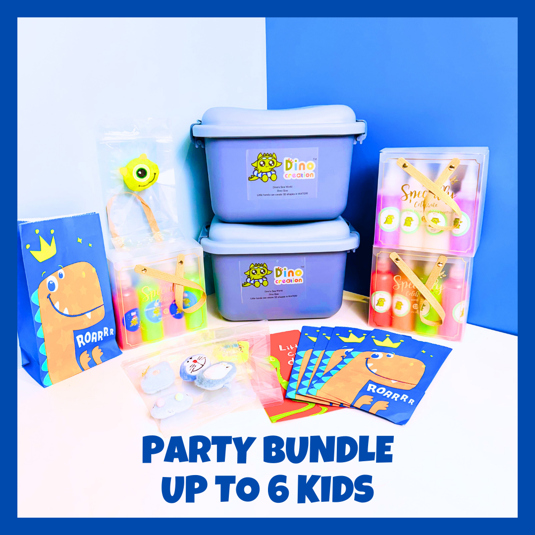Party Bundle Starter - DINO GOO - Dino’s Sea World for up to 6 kids
