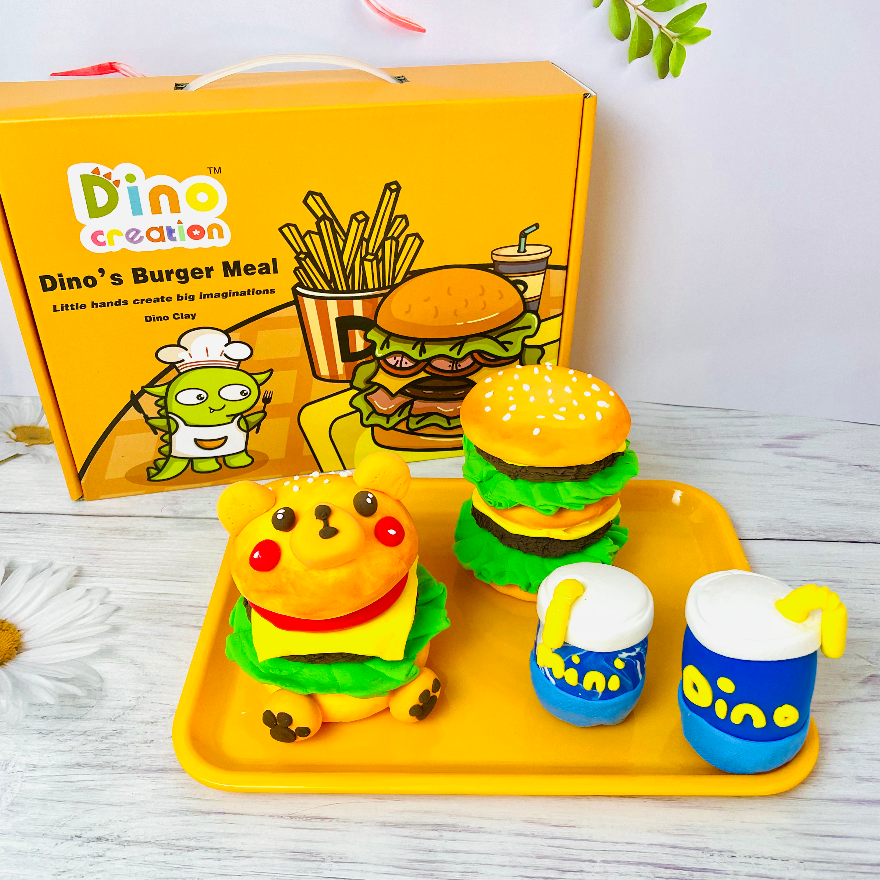 DINO CLAY - Dino’s Burger Meal
