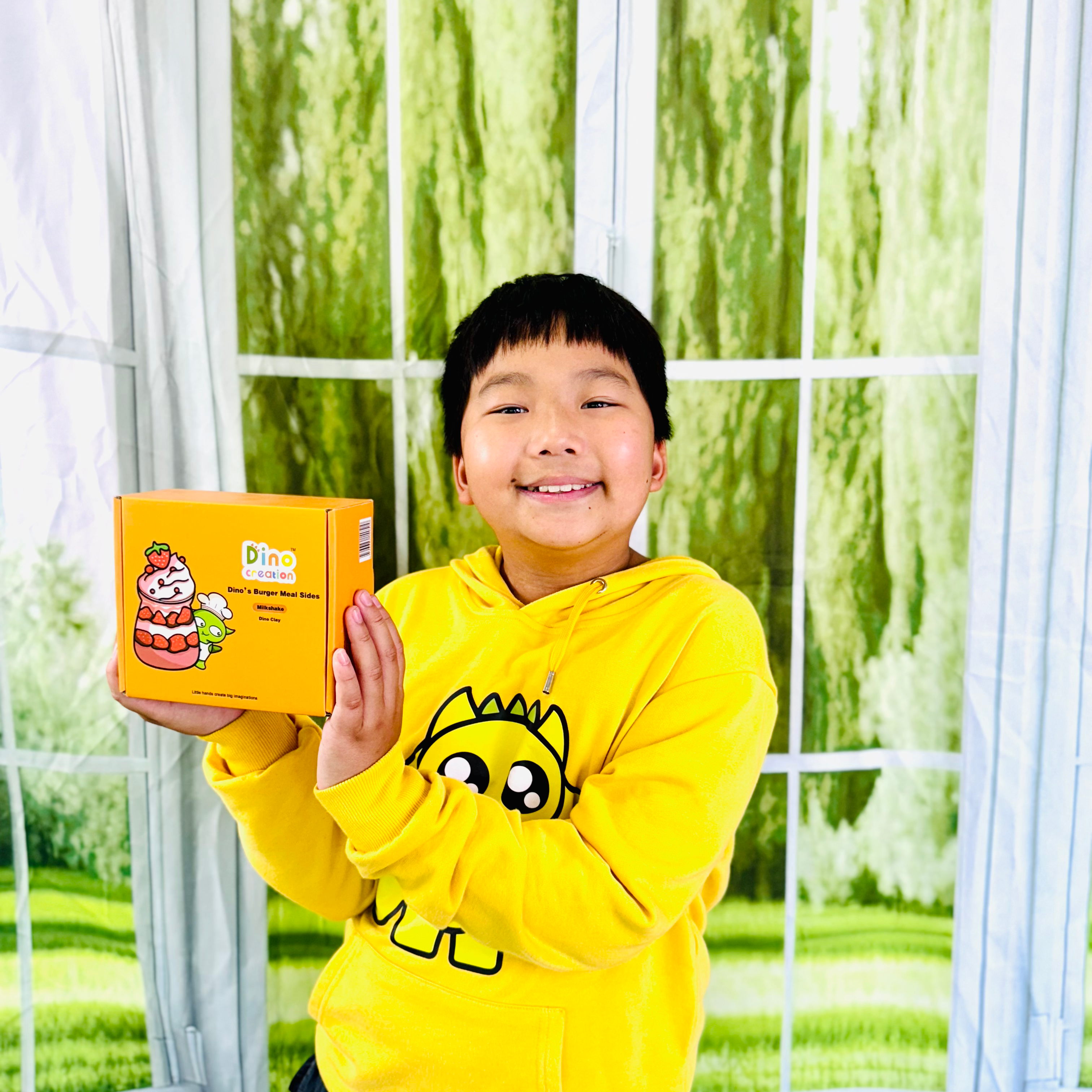 Party Bundle Starter - DINO CLAY - Dino’s Milkshake for 5 kids