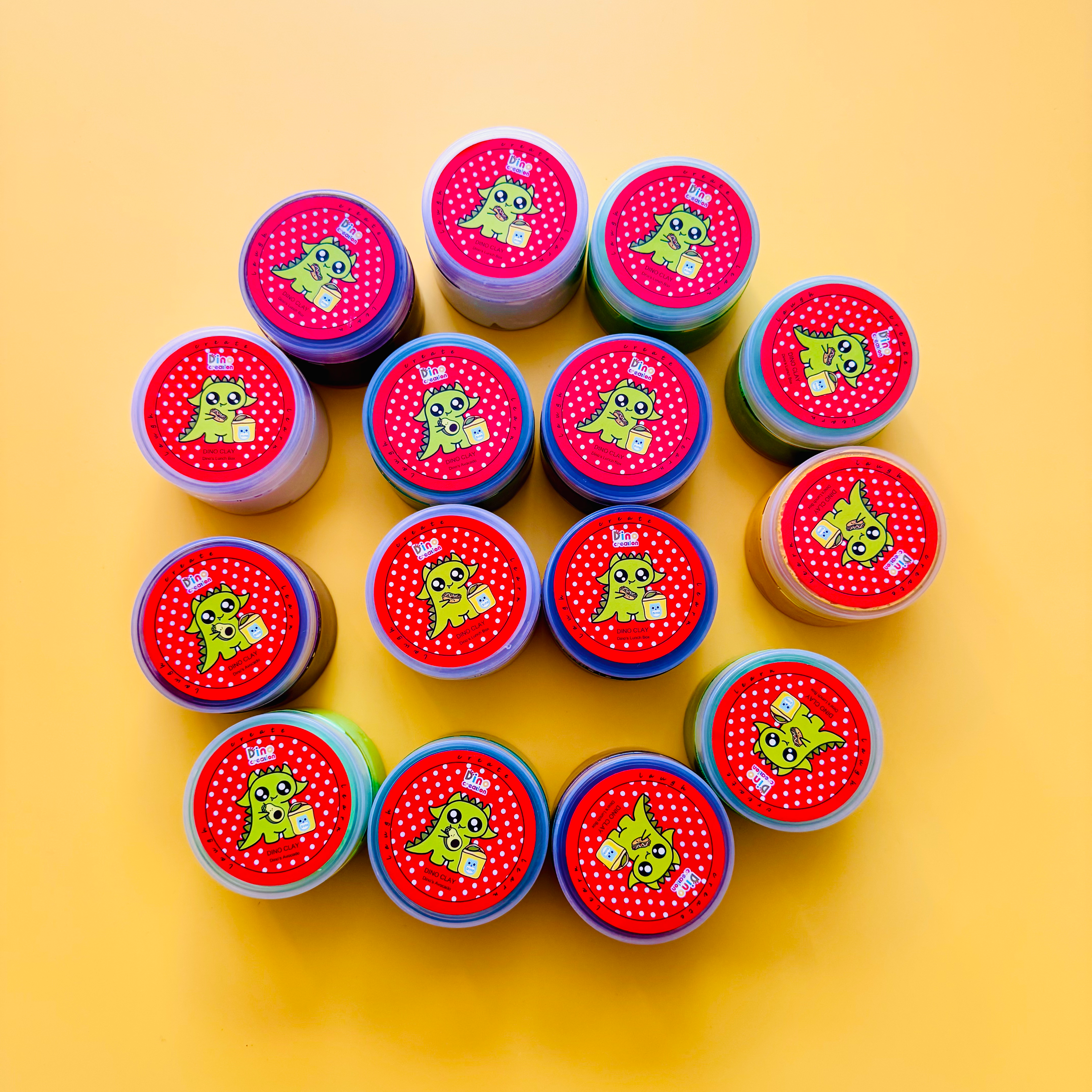 Clay Bundle - 15 Clay Pots (45g each)