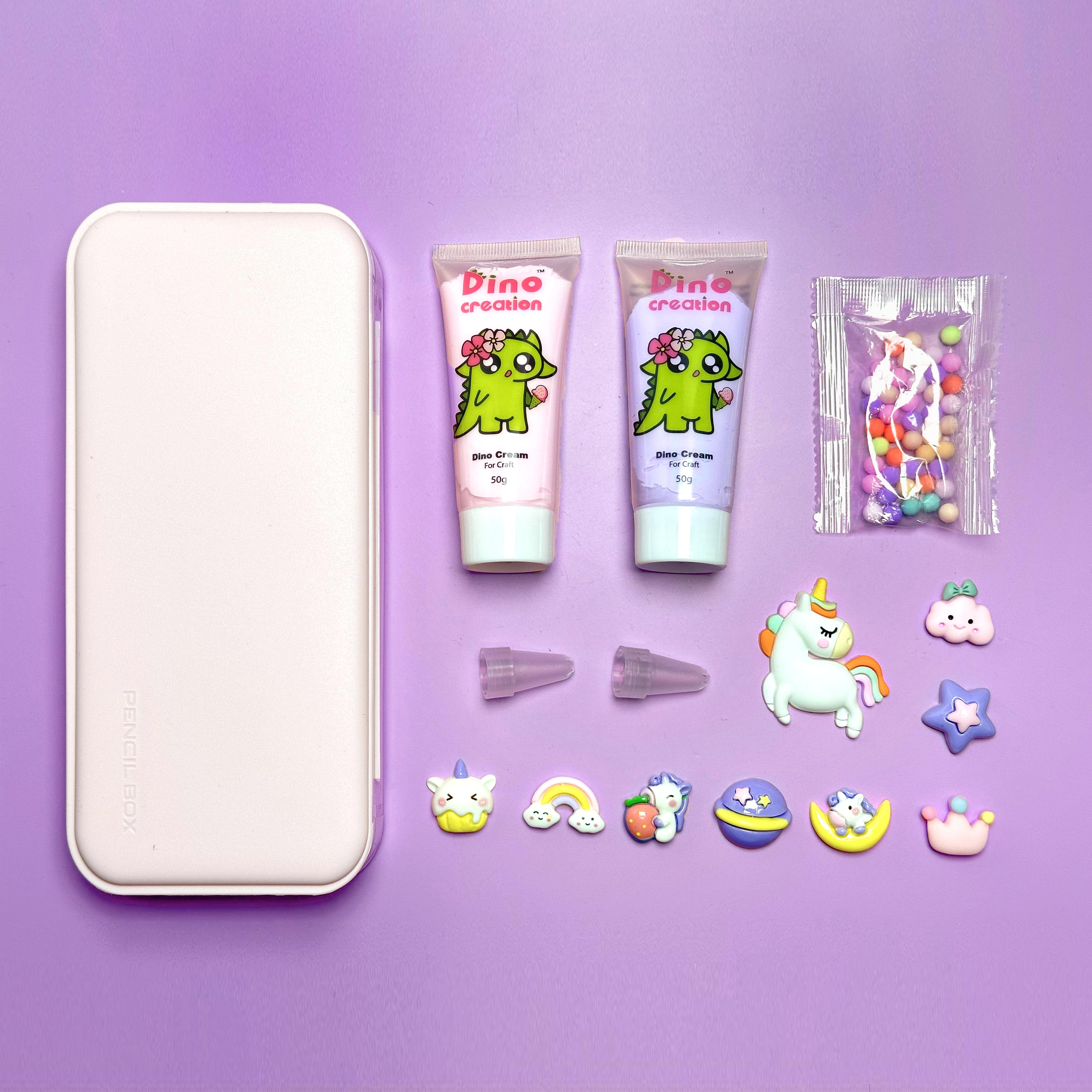 Dino’s Pencil Case -  Magical Unicorn Series