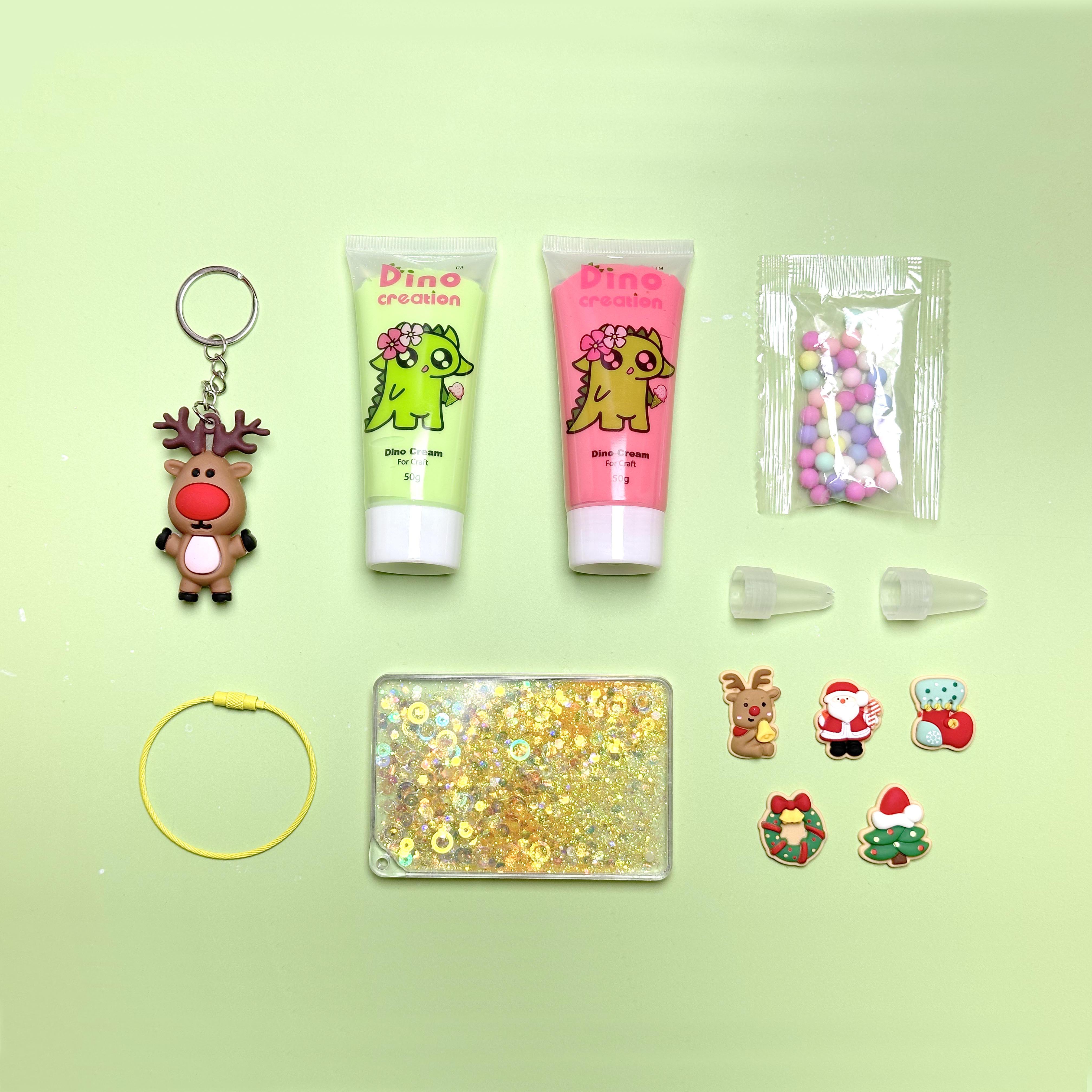 Dino’s Bag Tag -  Christmas Series