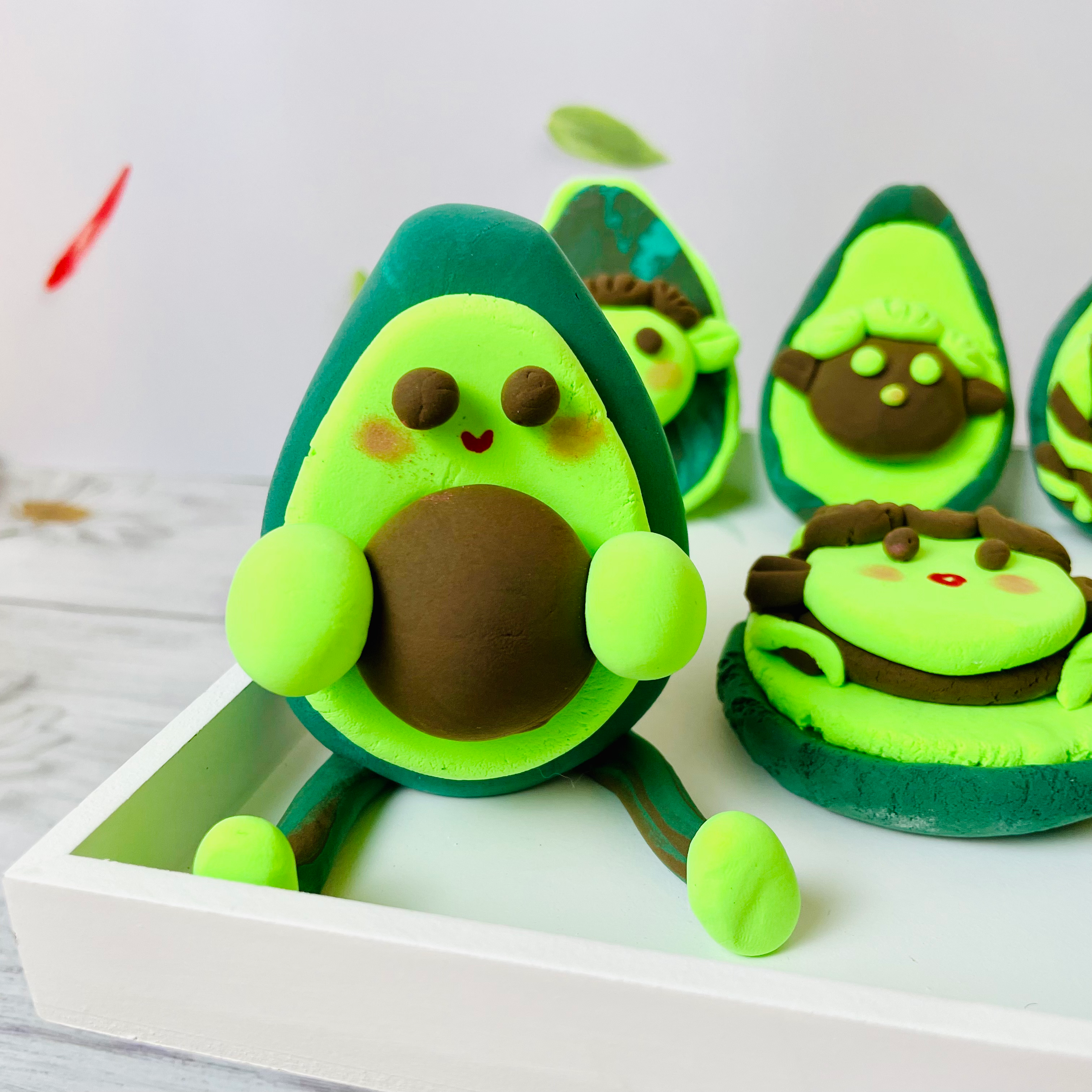 DINO CLAY - Dino’s Lunch Box Avocado