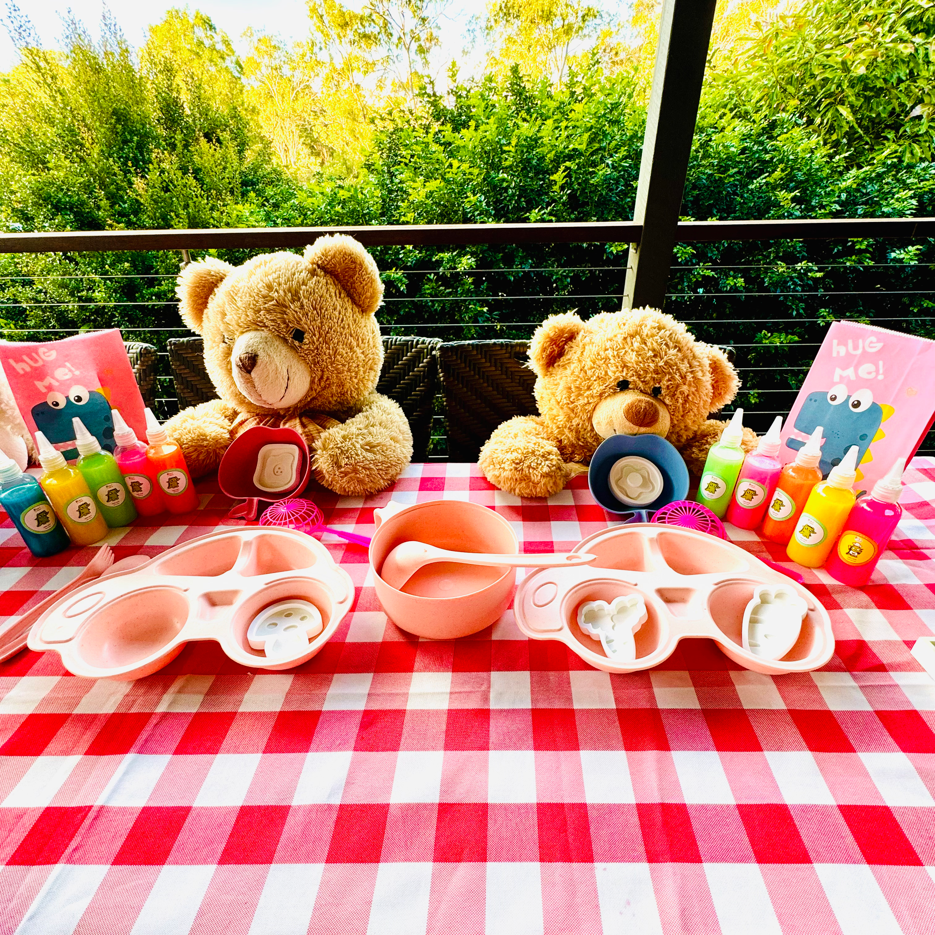 Party Bundle Starter - Dino's Munchies Blue Cooking Theme up to 6 kids