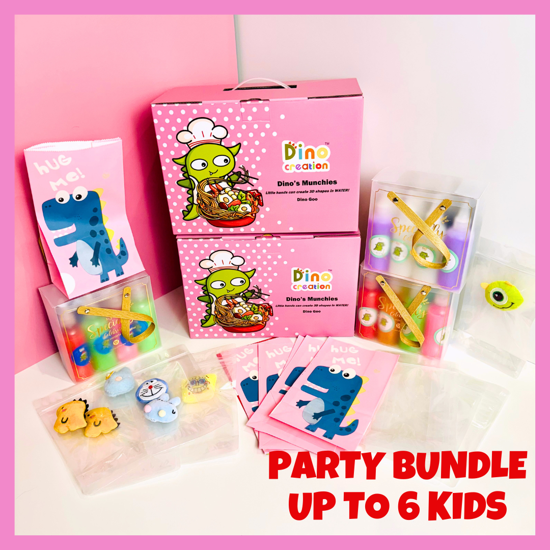 Party Bundle Starter - Dino's Munchies Pink Cooking Theme)