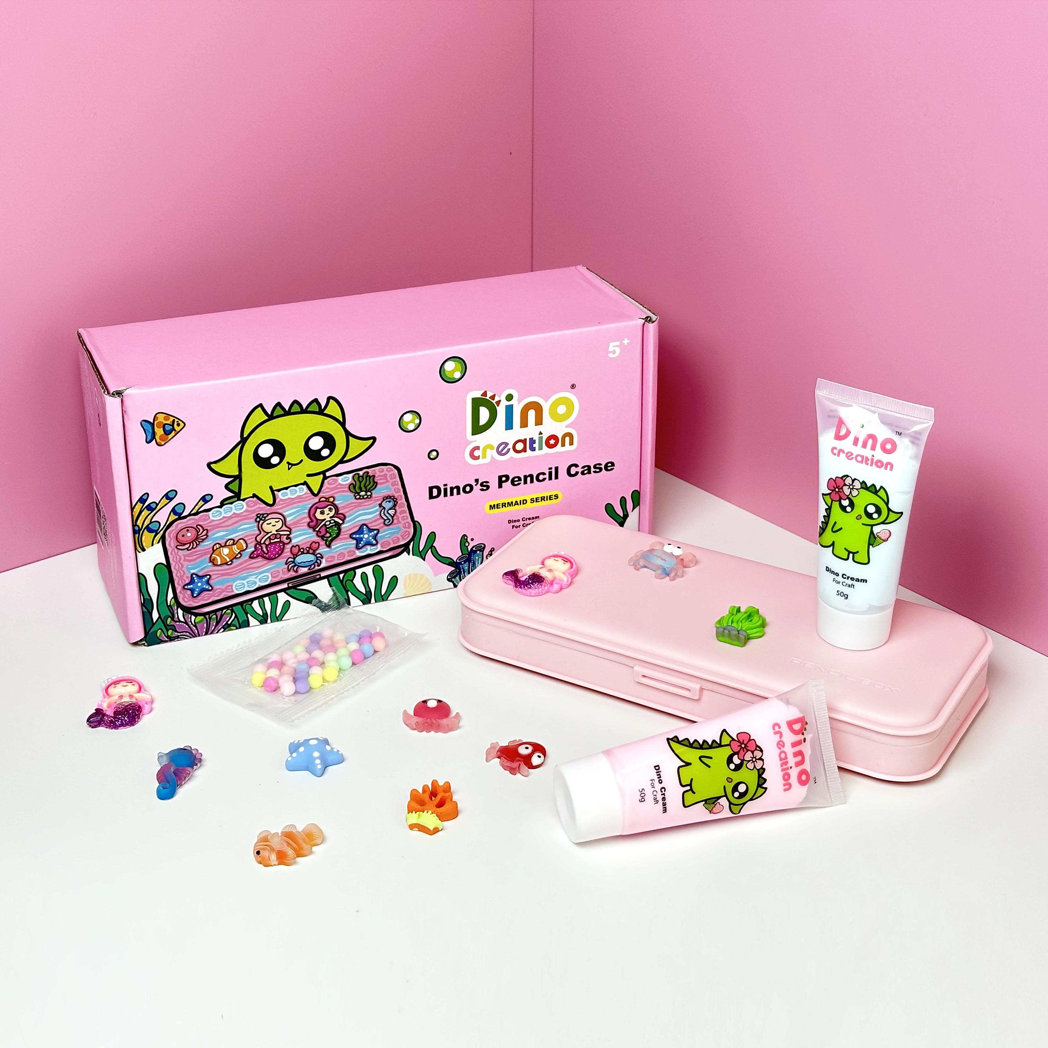 Dino’s Pencil Case - Mermaid Series