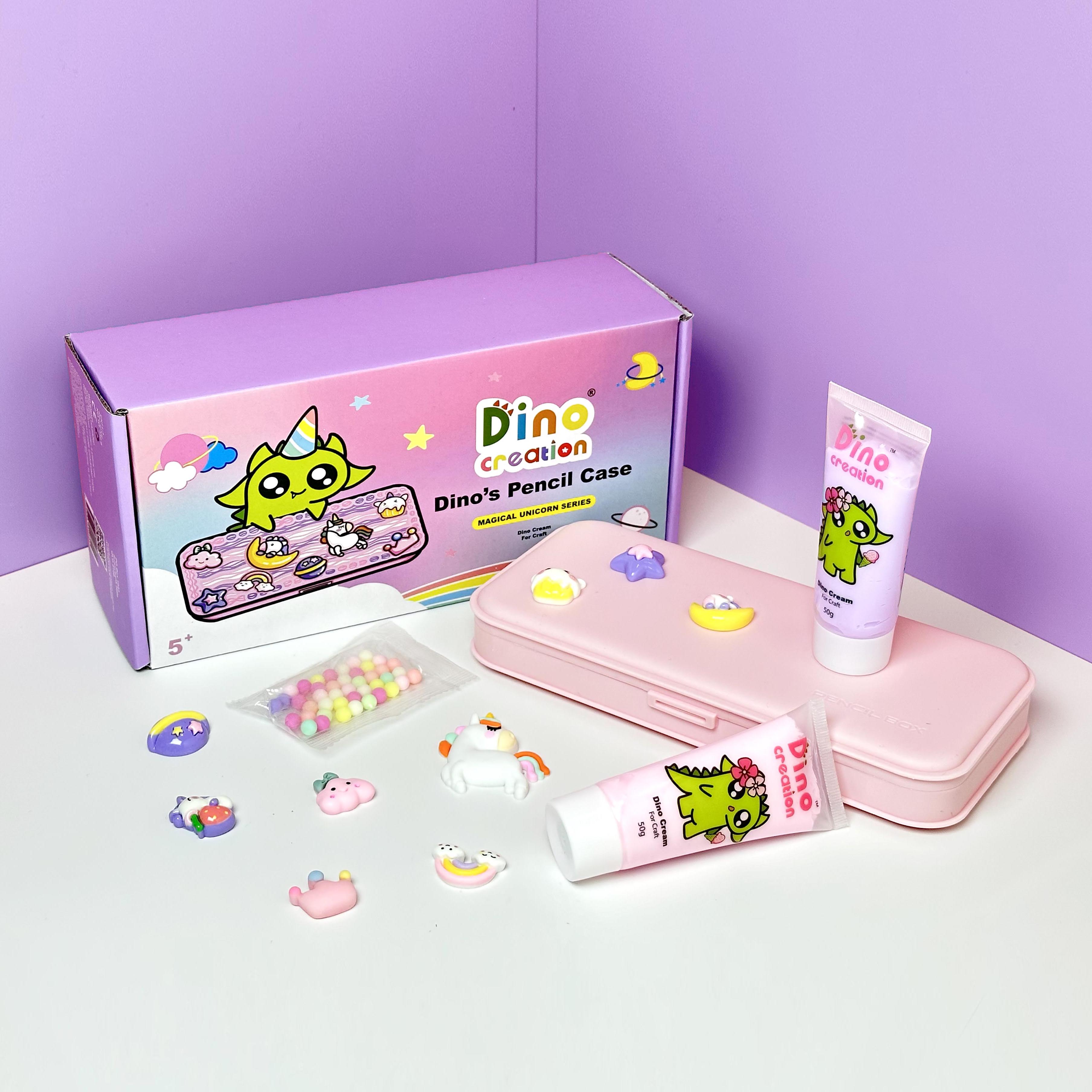 Dino’s Pencil Case -  Magical Unicorn Series