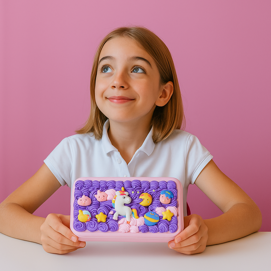 Dino’s Pencil Case -  Magical Unicorn Series