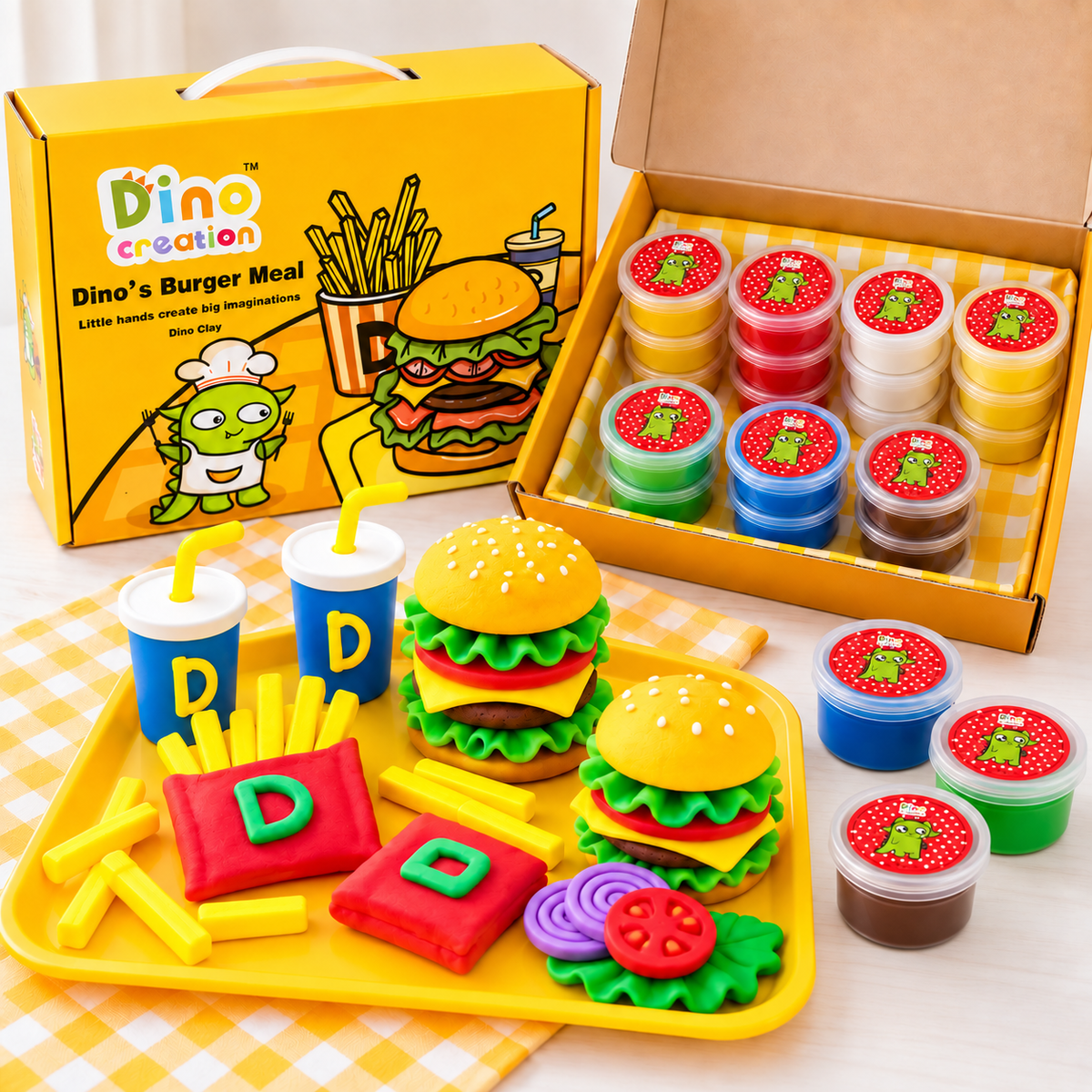 DINO CLAY - Dino’s Burger Meal
