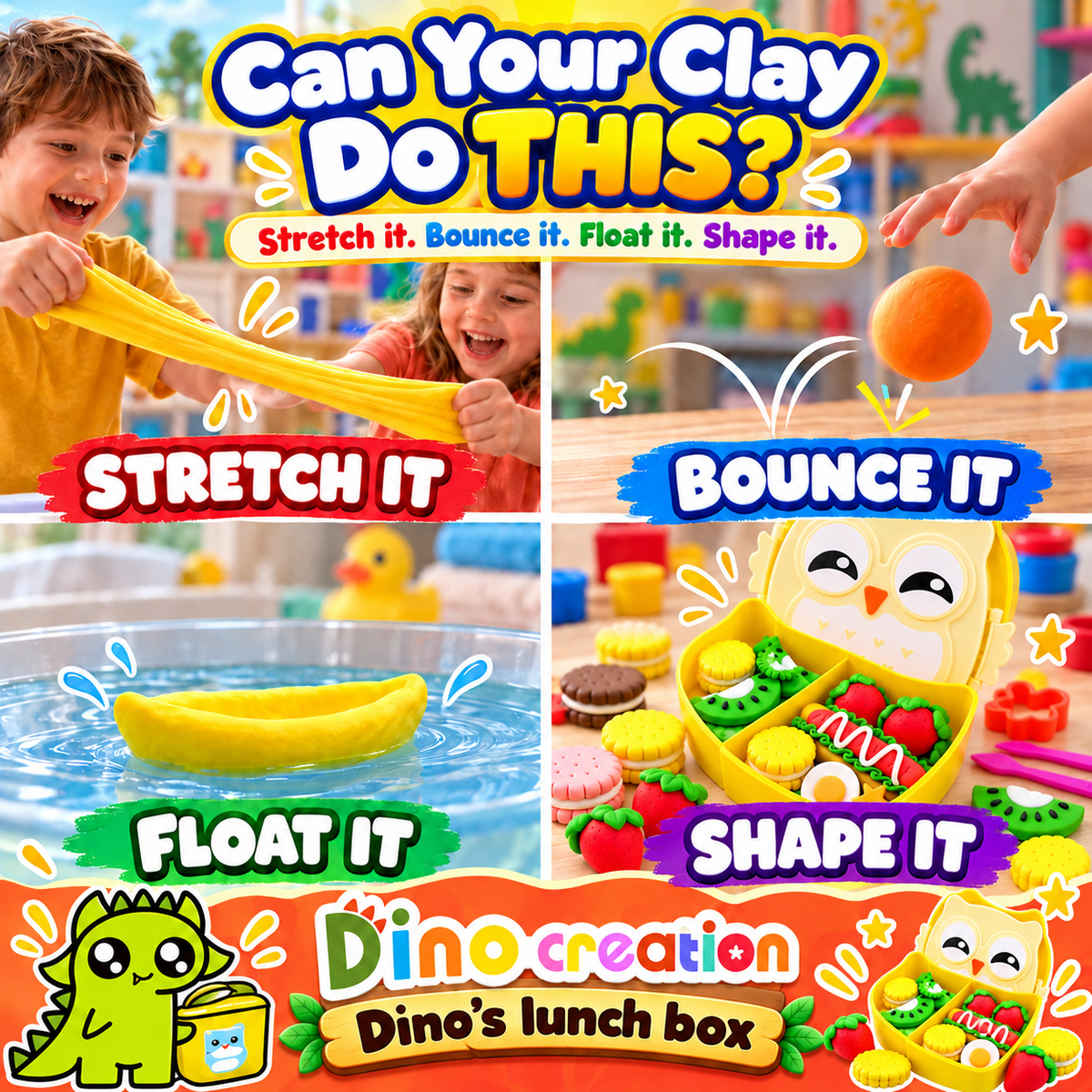 DINO CLAY - Dino’s Lunch Box