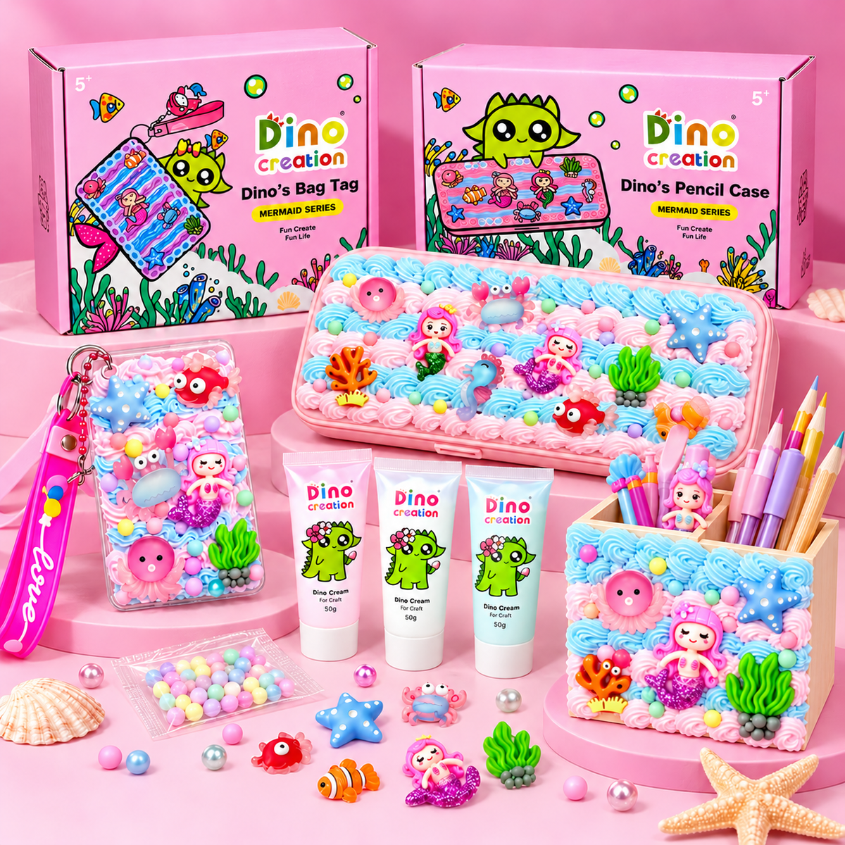 Dino Cream - Mermaid Series Bundle