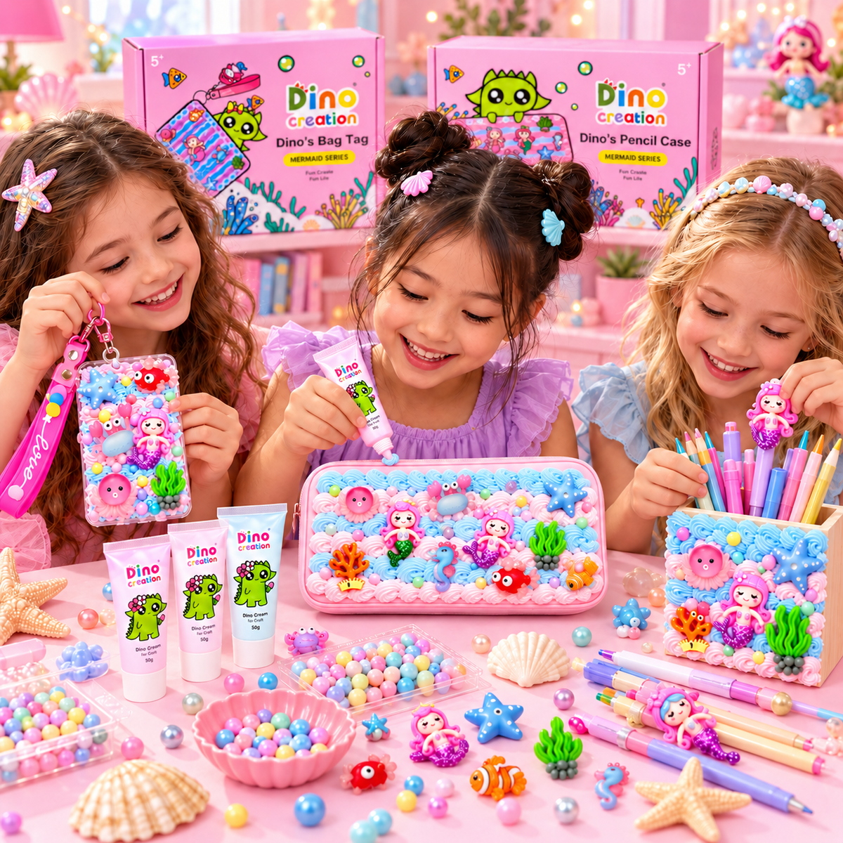 Dino Cream - Mermaid Series Bundle