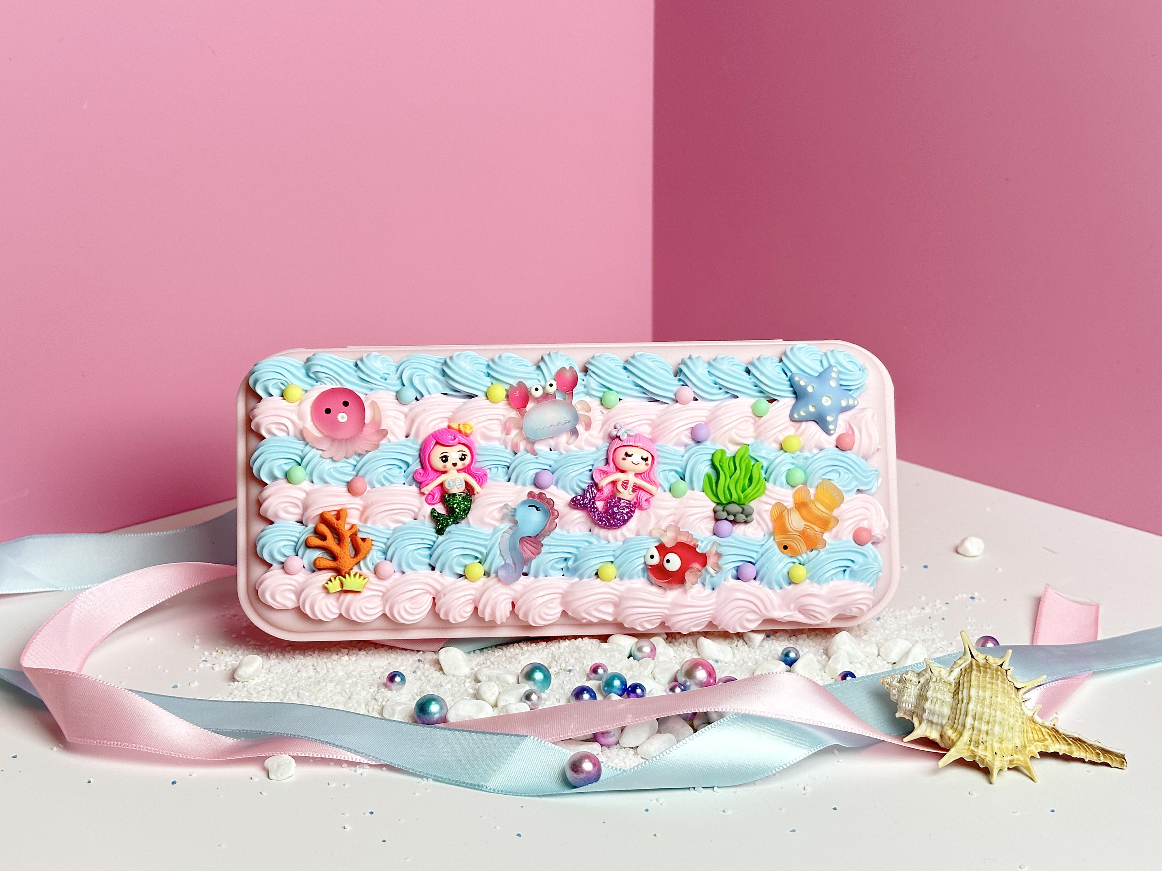Dino’s Pencil Case - Mermaid Series