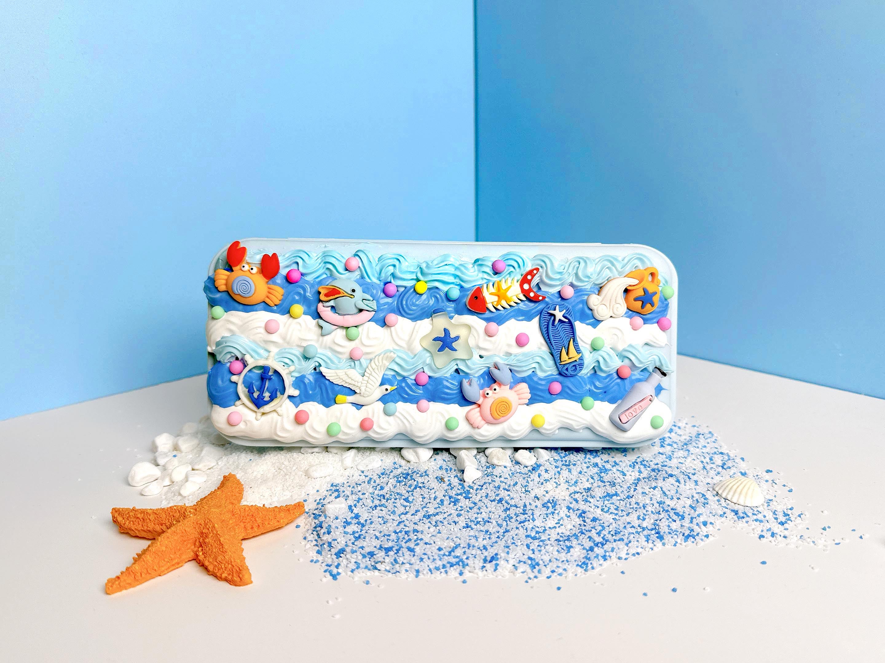 Dino’s Pencil Case - Beach Vibes Series