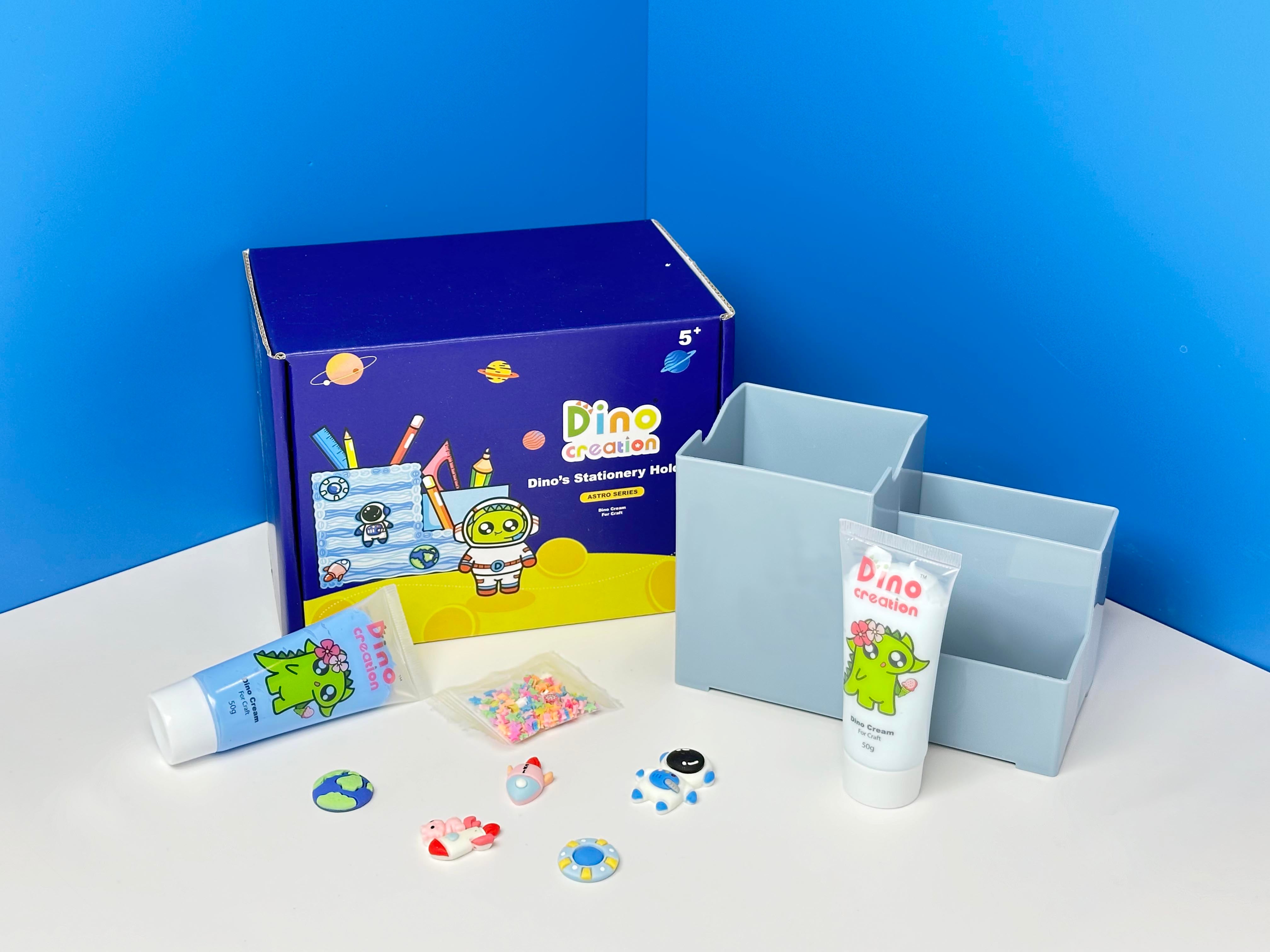 Dino's Astro DIY Stationery Holder Kit