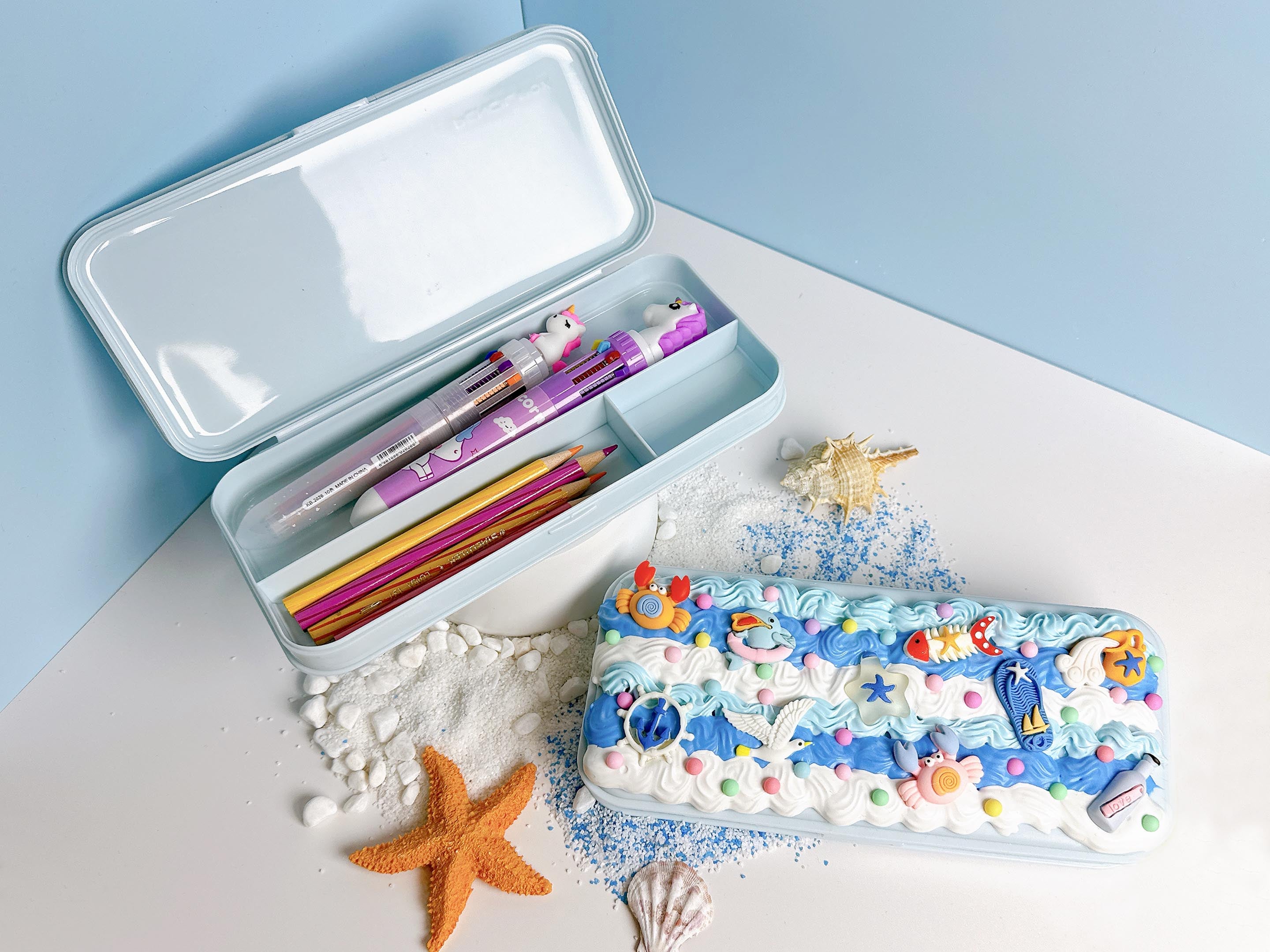 Dino’s Pencil Case - Beach Vibes Series
