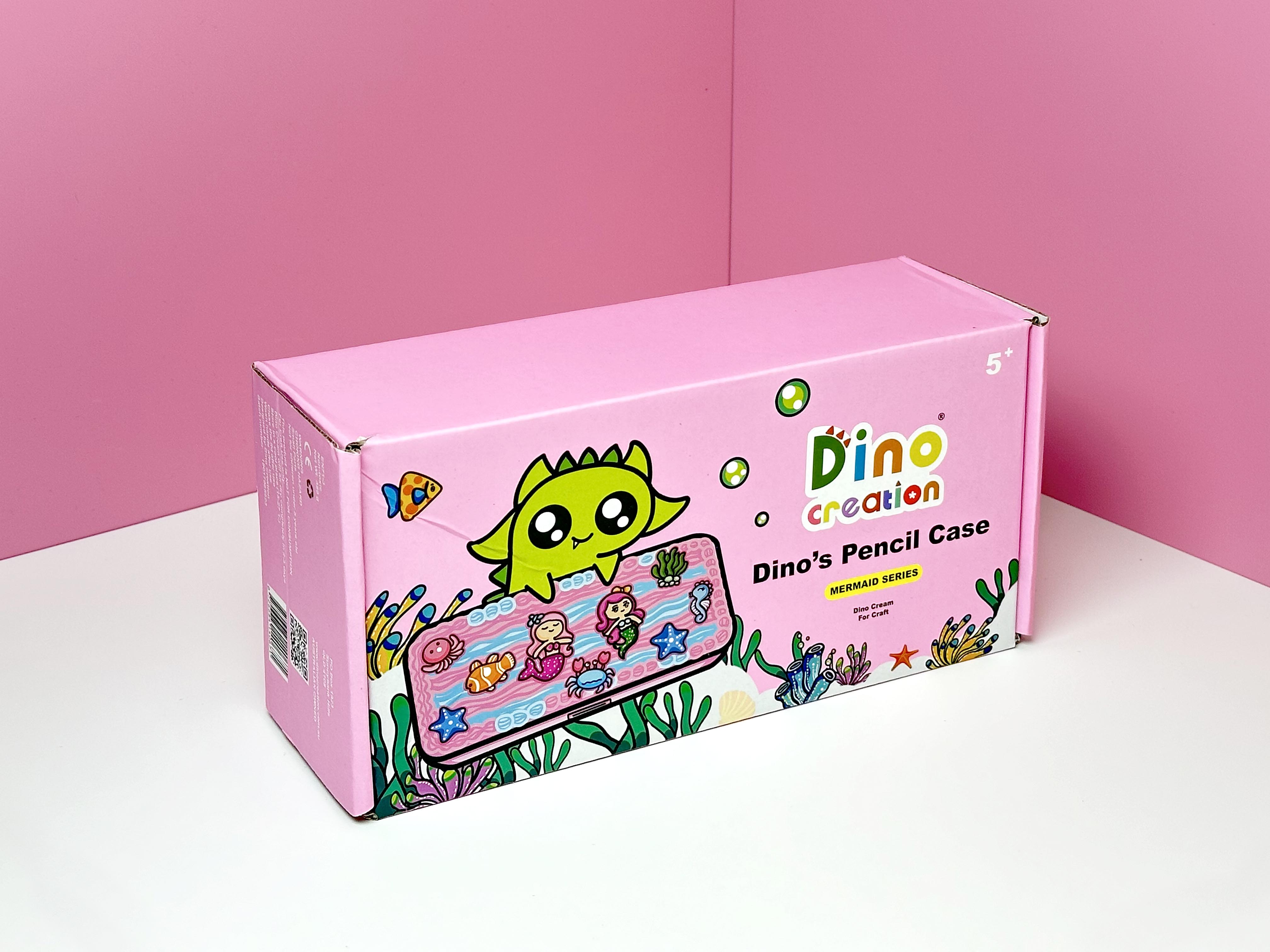 Dino’s Pencil Case - Mermaid Series