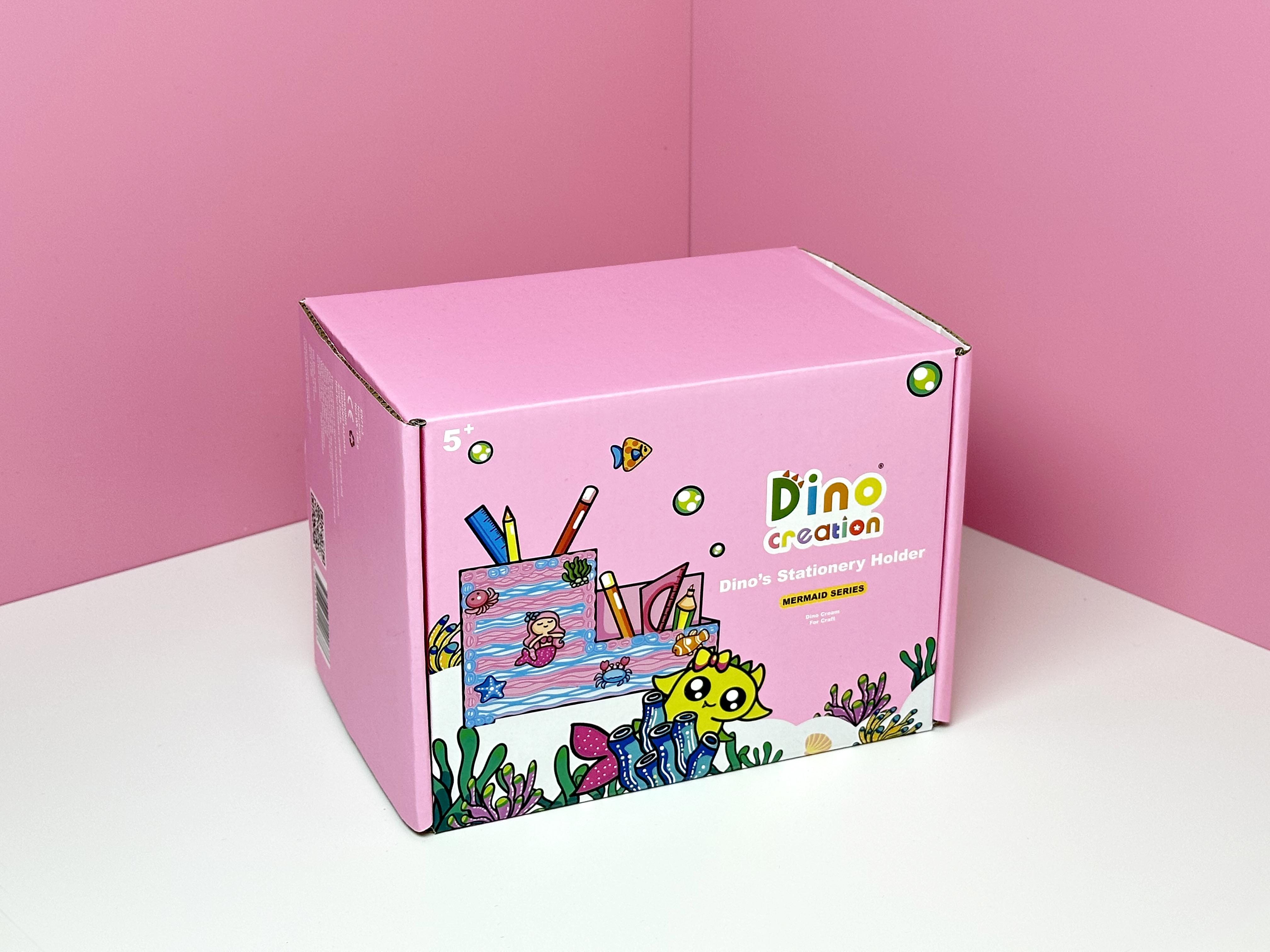 Dino's Mermaid DIY Stationery Holder Kit