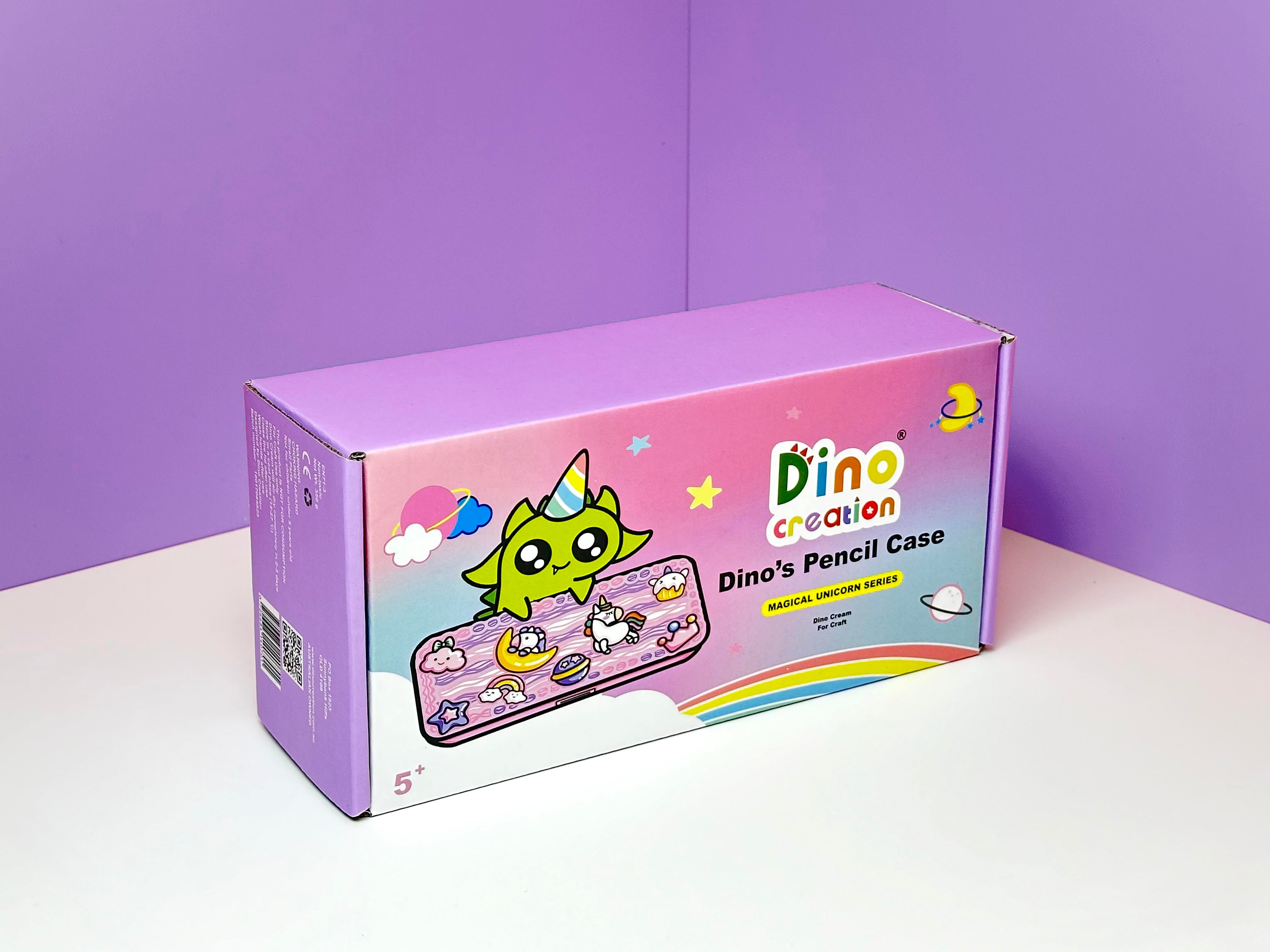 Dino’s Pencil Case -  Magical Unicorn Series