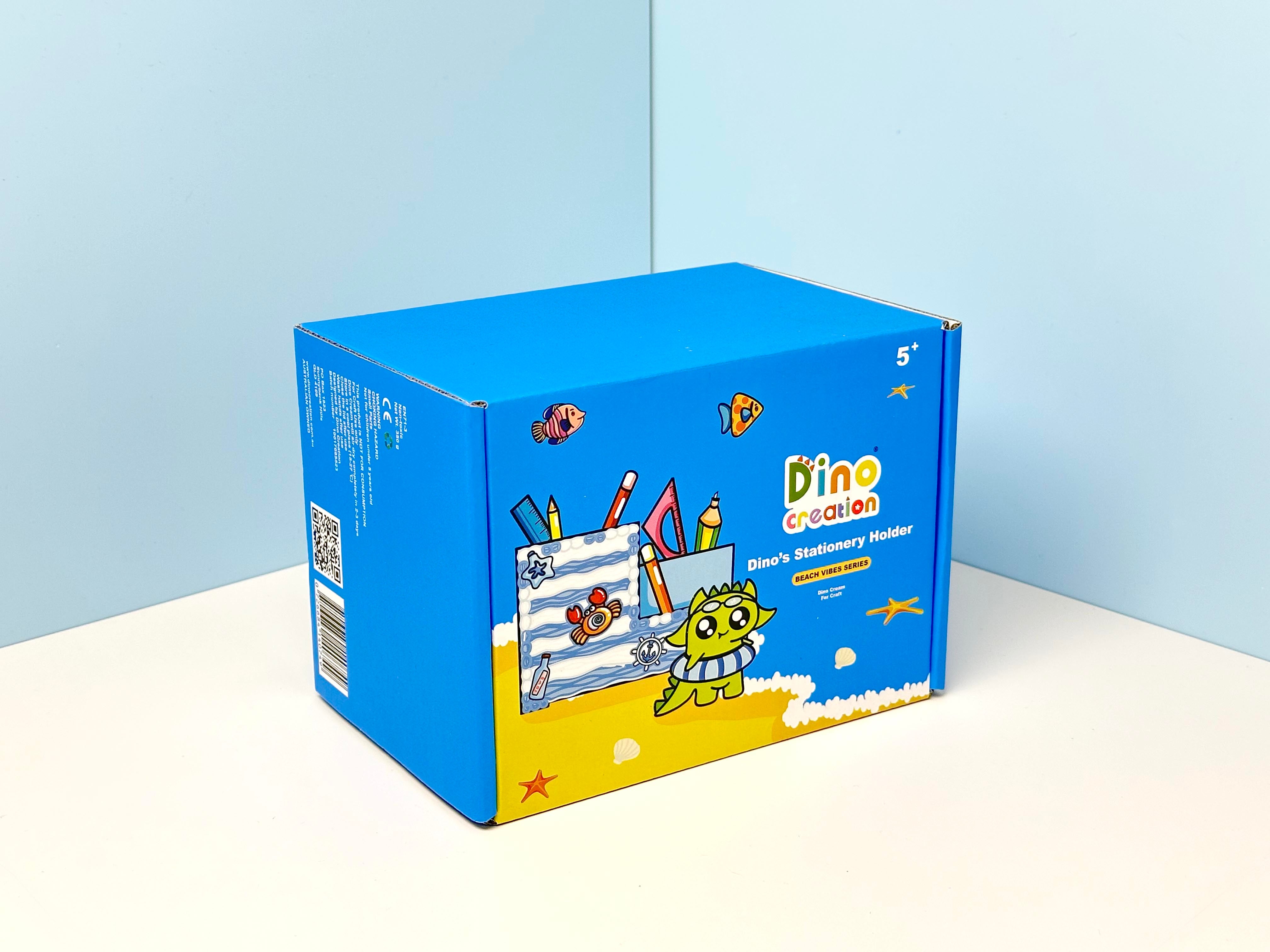 Dino's Beach DIY Stationery Holder Kit