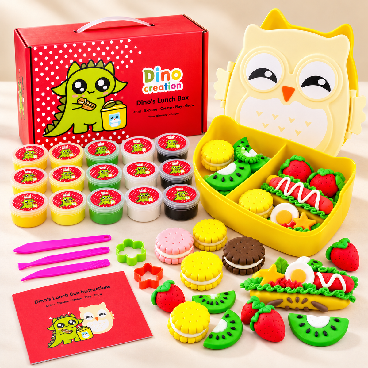 DINO CLAY - Dino’s Lunch Box