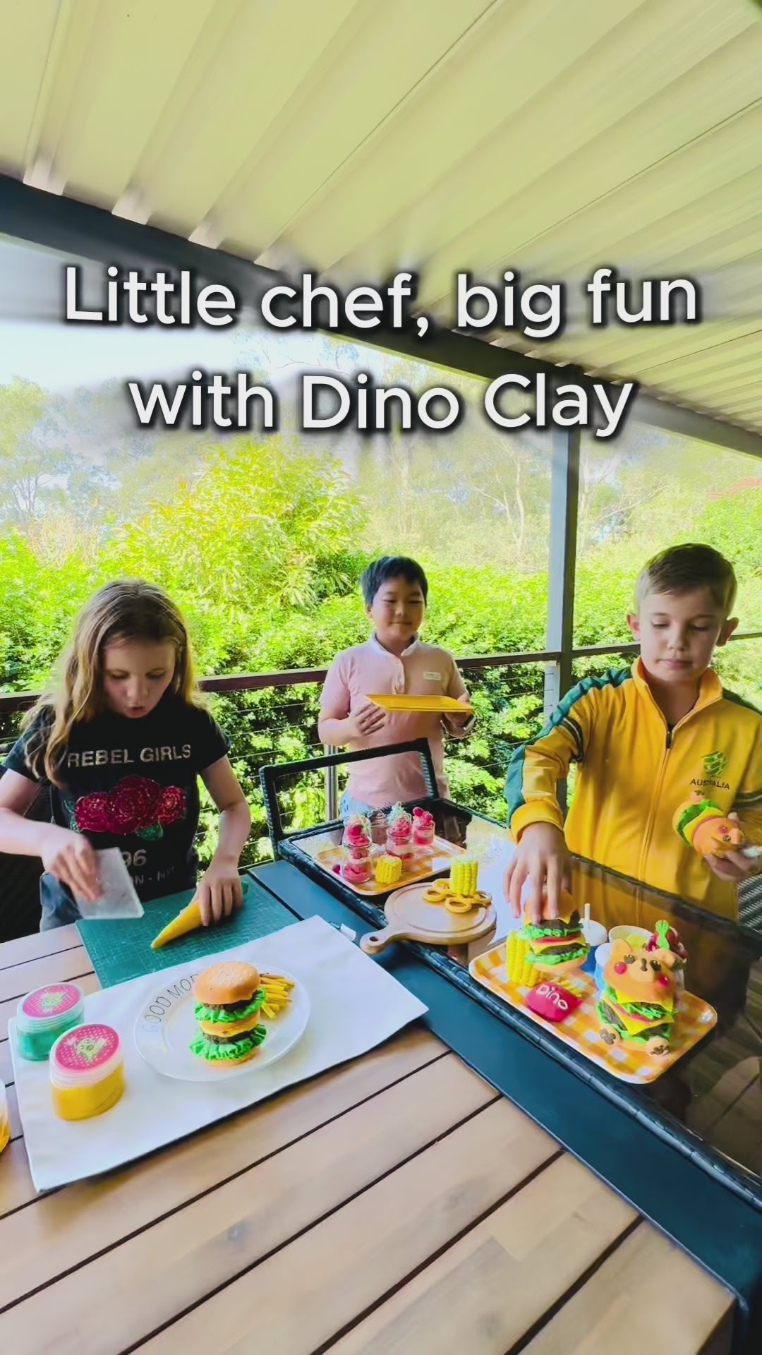 DINO CLAY - Dino’s Burger Meal