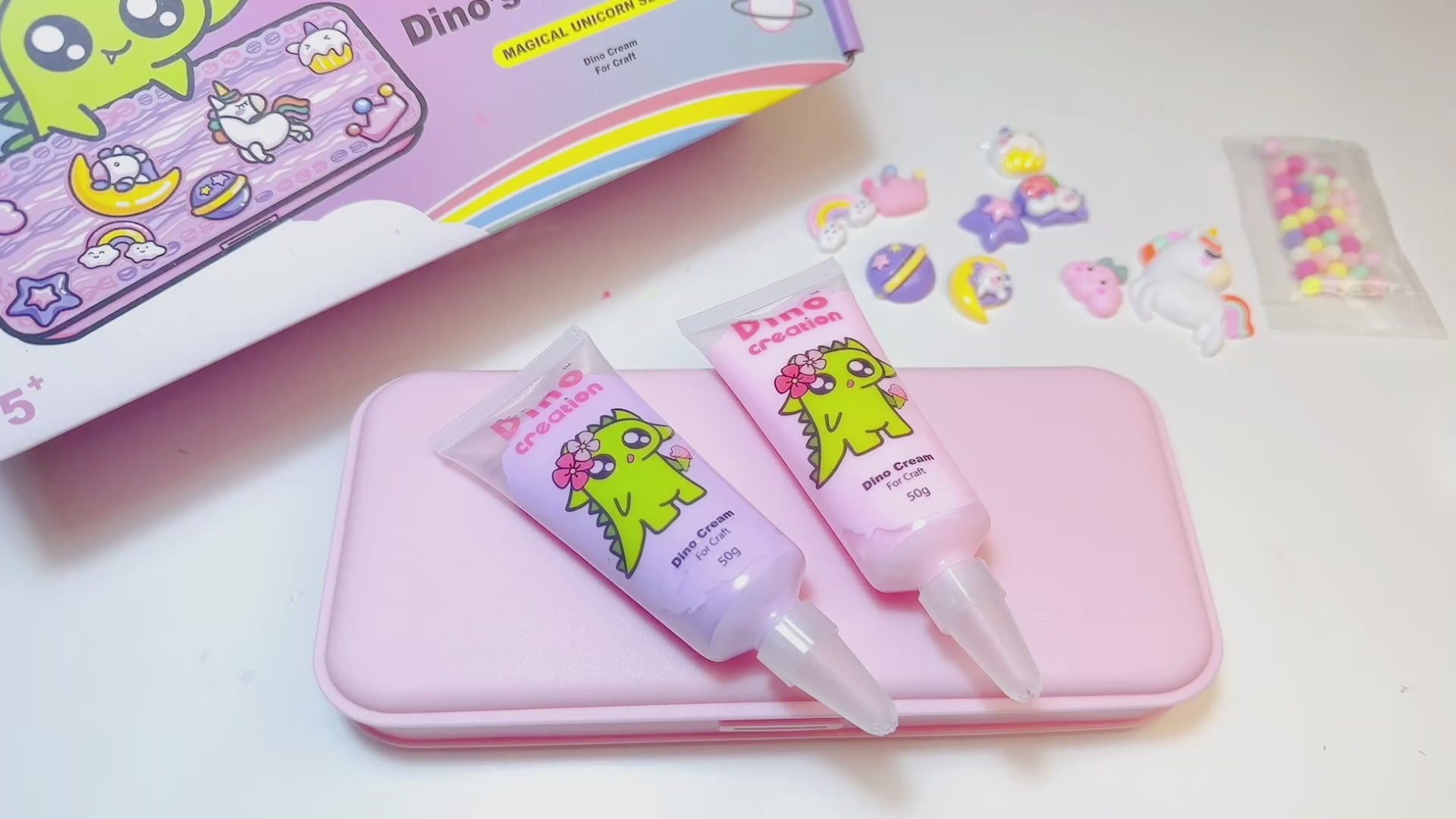 Dino’s Pencil Case -  Magical Unicorn Series