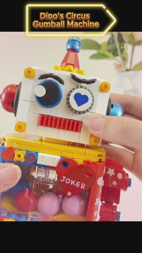 Dino's Circus Gumball Machine